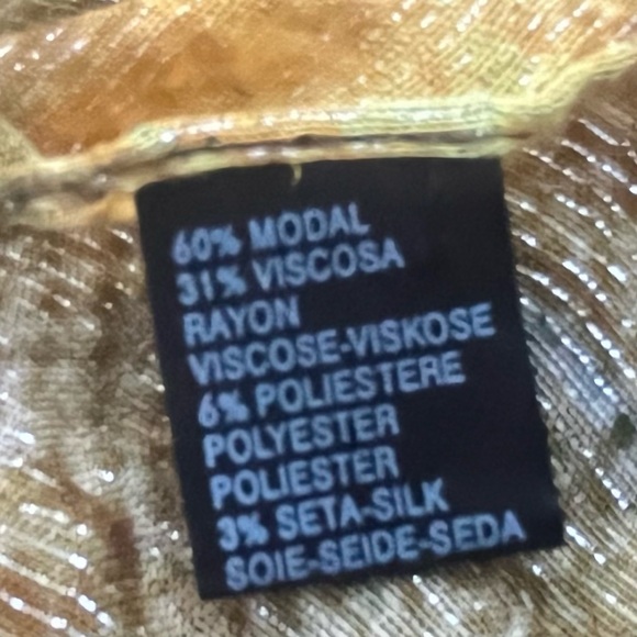 The Kiss -oversized Sheer + Sparkly SCARF. / Wrap - Gustav Klimt - silk blend - Picture 8 of 9